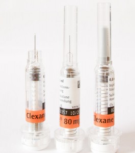 Clexane Fertigspritze mit Nadelstichschutz